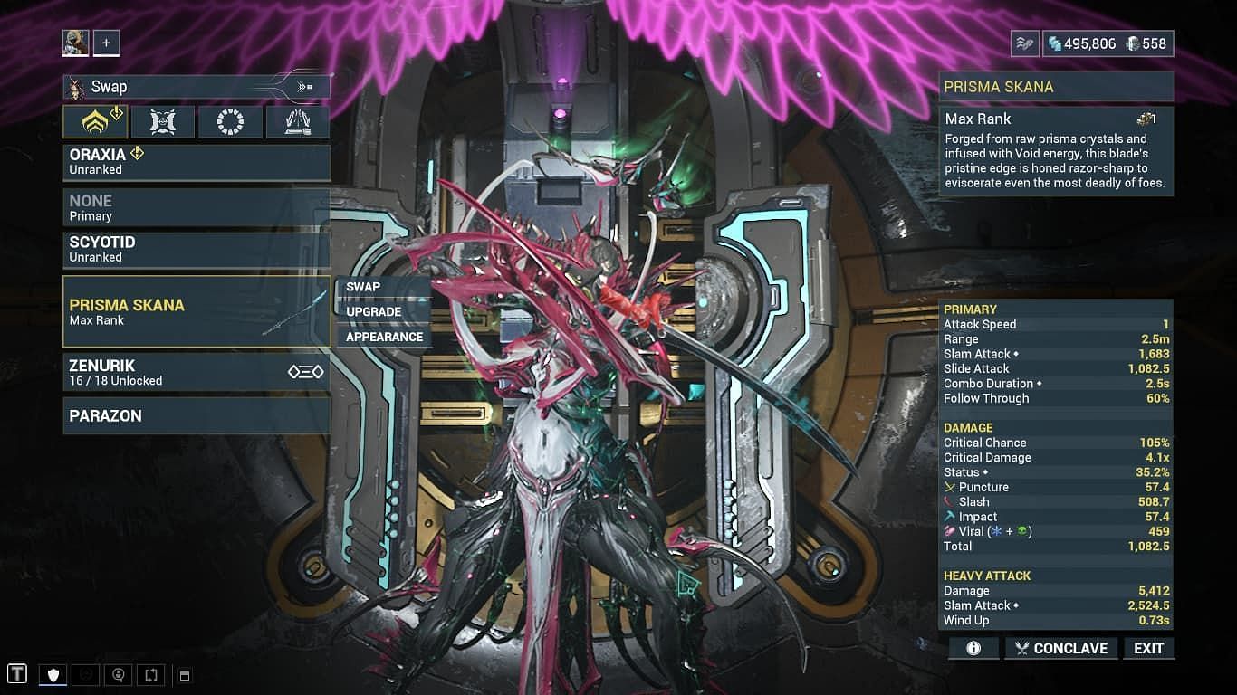 Prisma Skana is pretty alright (Image via Digital Extremes)